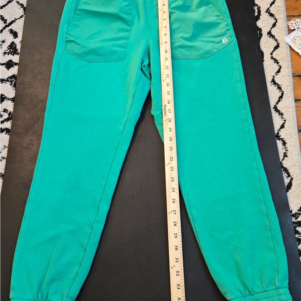 Fielder Bonobos Jogger French Terry Mixed Media Pants Men's Bright Green Pants S - Picture 11 of 11